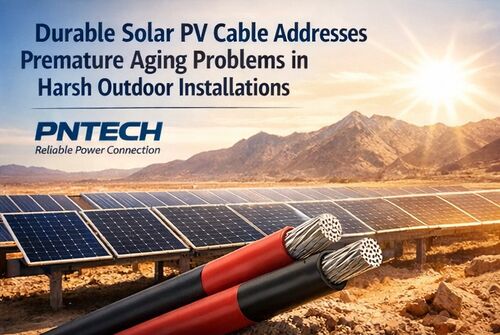 Latest company news about کابل های خورشیدی فلوئورکی دوامدار مشکلات پیری زودرس را در تاسیسات سخت در فضای باز حل می کند