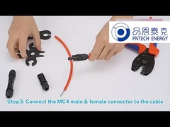 Solar Connector Crimping Tool For 2.5-6.0mm2 Solar Panel PV Cable