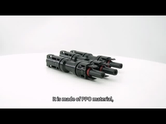 IP67 حفاظت 2to1 T شاخه اتصال زن / مرد