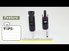 اتصالات پنل خورشیدی IP67 ضد آب با روکش مس برای سیستم نصب